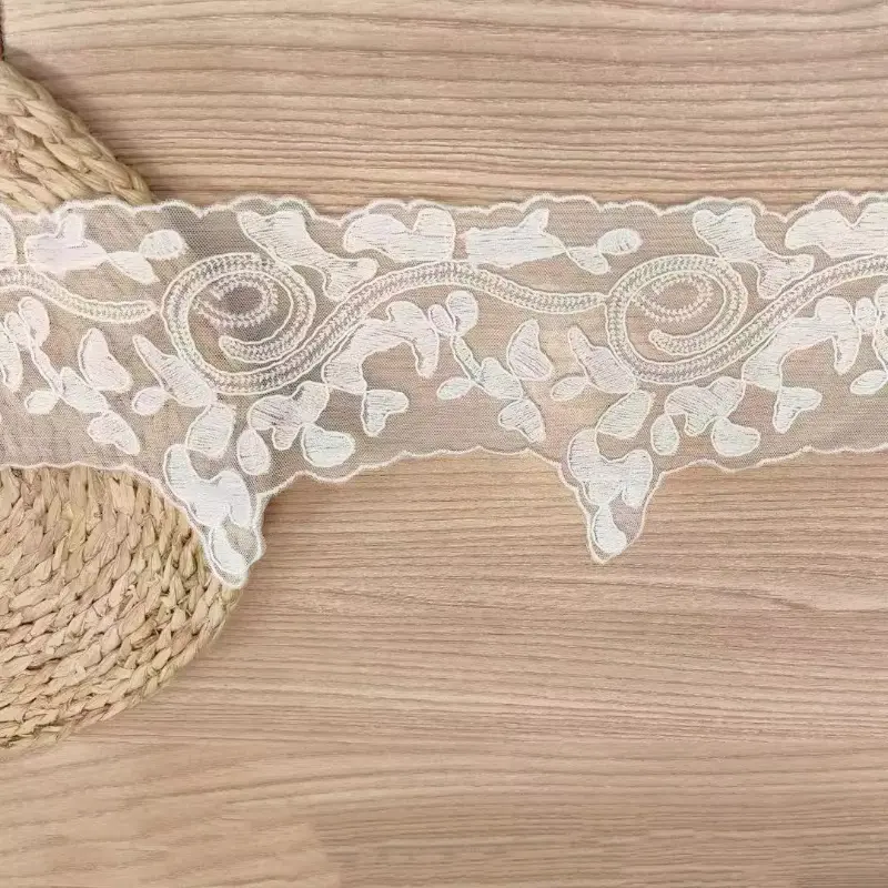Customizable Fashionable And Exquisite Mesh Polyester Embroidered Lace For Women S Clothing Customizable Fashionable And Exquisite Mesh Polyester Embroidered Lace For Women S Clothing